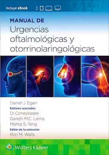Portada del libro 9788419284501 Manual de Urgencias Oftalmológicas y Otorrinolaringológicas
