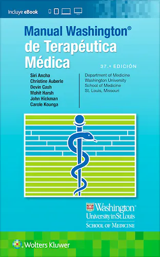 Portada del libro 9788419284518 Manual WASHINGTON® de Terapéutica Médica