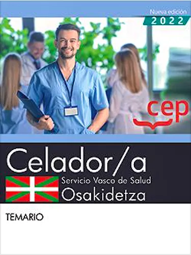 Portada del libro 9788419353580 Celador/a Servicio Vasco de Salud-Osakidetza. Temario
