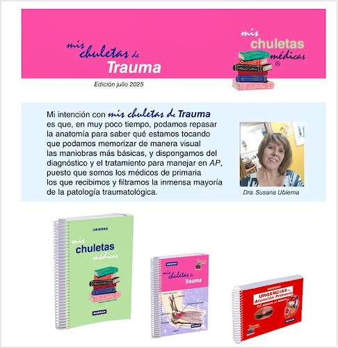 Portada del libro 9788419356727 Mis Chuletas de Trauma