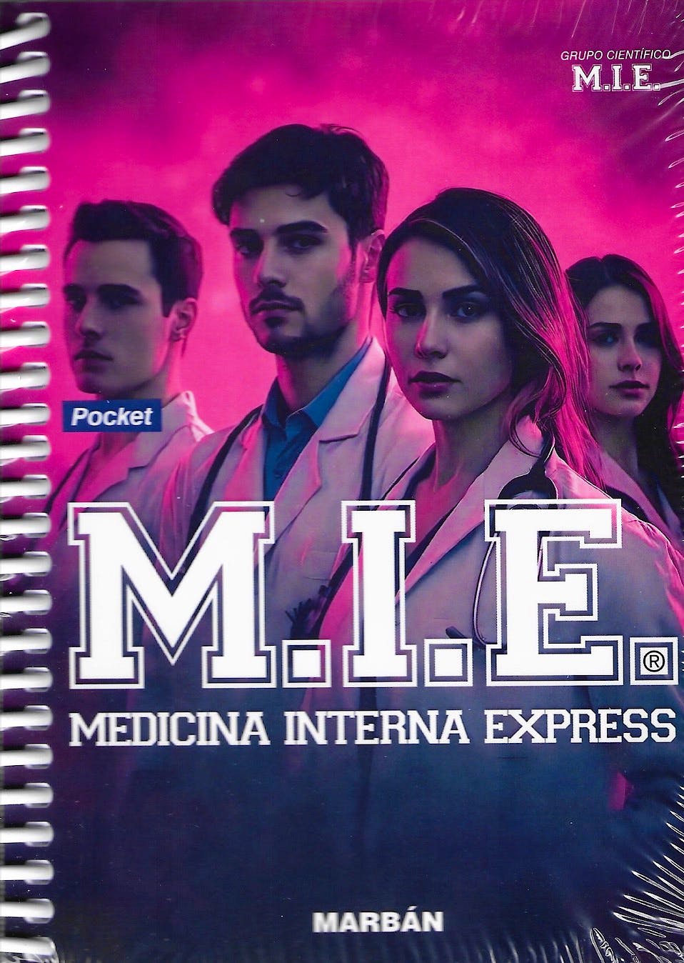 Portada del libro 9788419356819 M.I.E. Medicina Interna Express (Pocket)