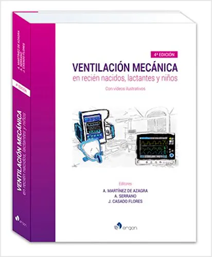 Portada del libro 9788419955074 Ventilación Mecánica en Recién Nacidos, Lactantes y Niños con Videos Ilustrativos