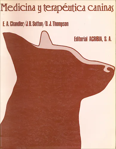 Portada del libro 9788420005638 Medicina y Terapéutica Caninas