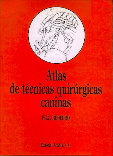 Portada del libro 9788420006673 Atlas de Técnicas Quirúrgicas Caninas