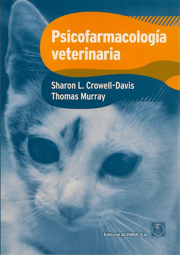 Portada del libro 9788420010984 Psicofarmacologia Veterinaria