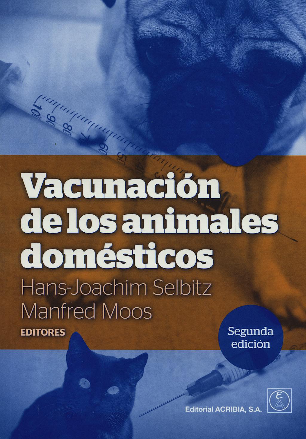 Portada del libro 9788420011431 Vacunacion de los Animales Domesticos