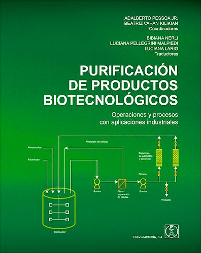 Portada del libro 9788420013046 Purificación de Productos Biotecnológicos. Operaciones y Procesos con Aplicaciones Industriales