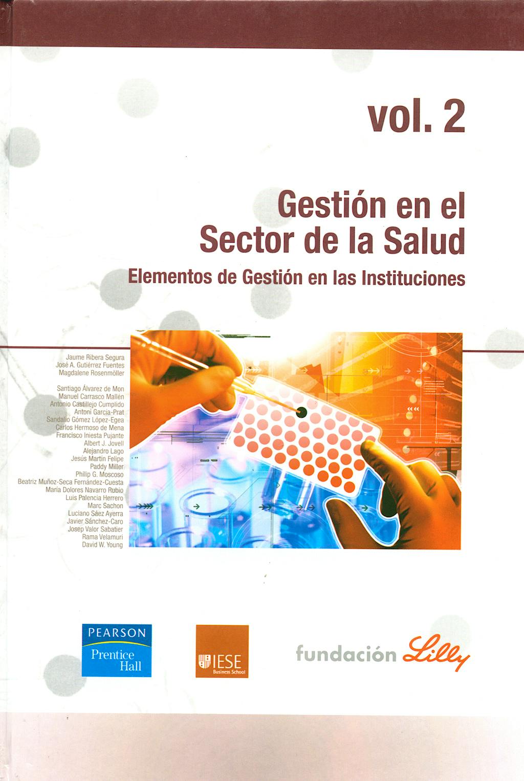 Portada del libro 9788420546506 Gestion en el Sector de la Salud, Vol. 2