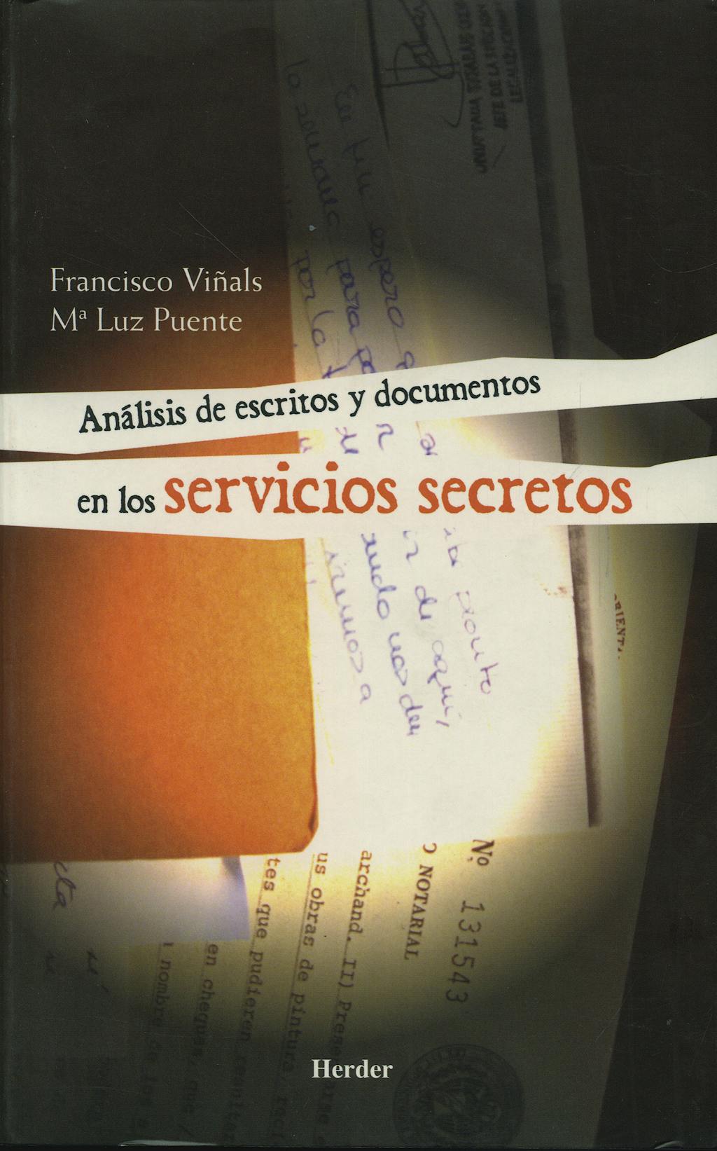 Portada del libro 9788425423192 Analisis de Escritos y Documentos en los Servicios Secretos