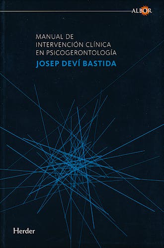Portada del libro 9788425428517 Manual de Intervencion Clinica en Psicogerontologia