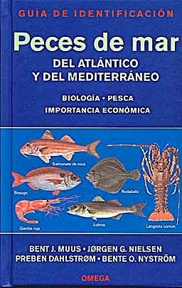 Portada del libro 9788428211611 Peces de Mar del Atlantico y del Mediterraneo. Guia de Identificacion