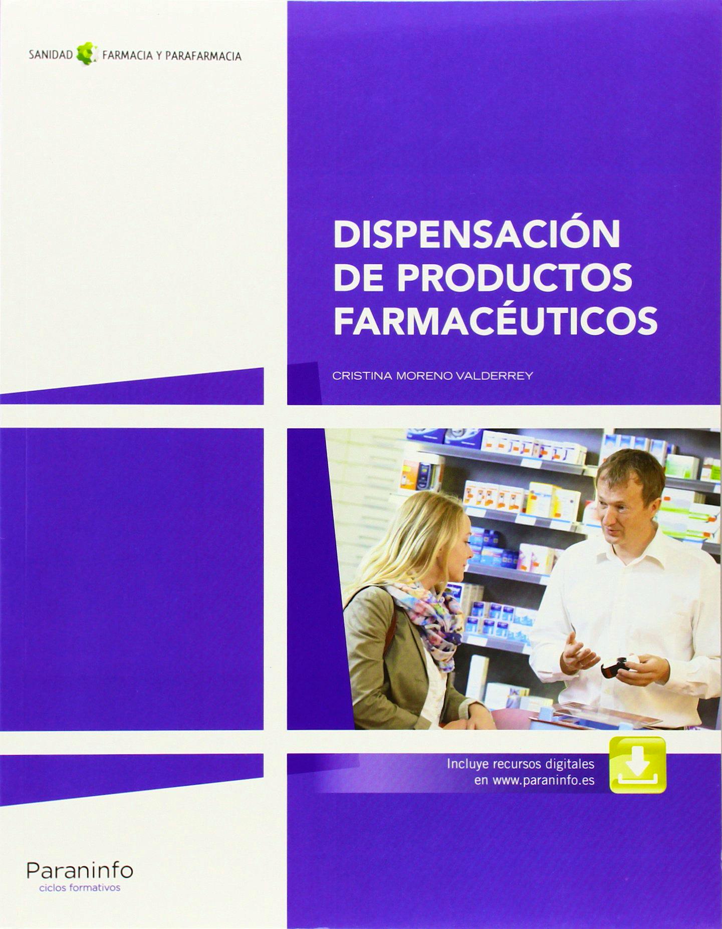 Portada del libro 9788428334365 Dispensacion de Productos Farmaceuticos
