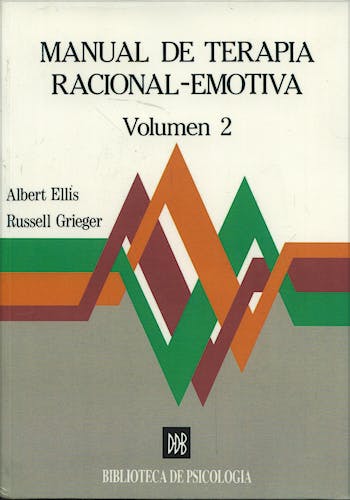 Portada del libro 9788433008244 Manual de Terapia Racional-Emotiva, Vol. 2