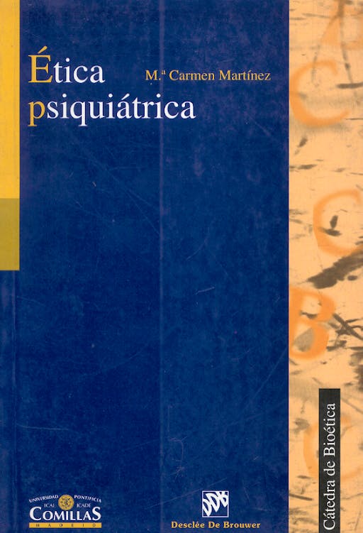 Portada del libro 9788433017079 Etica Psiquiatrica