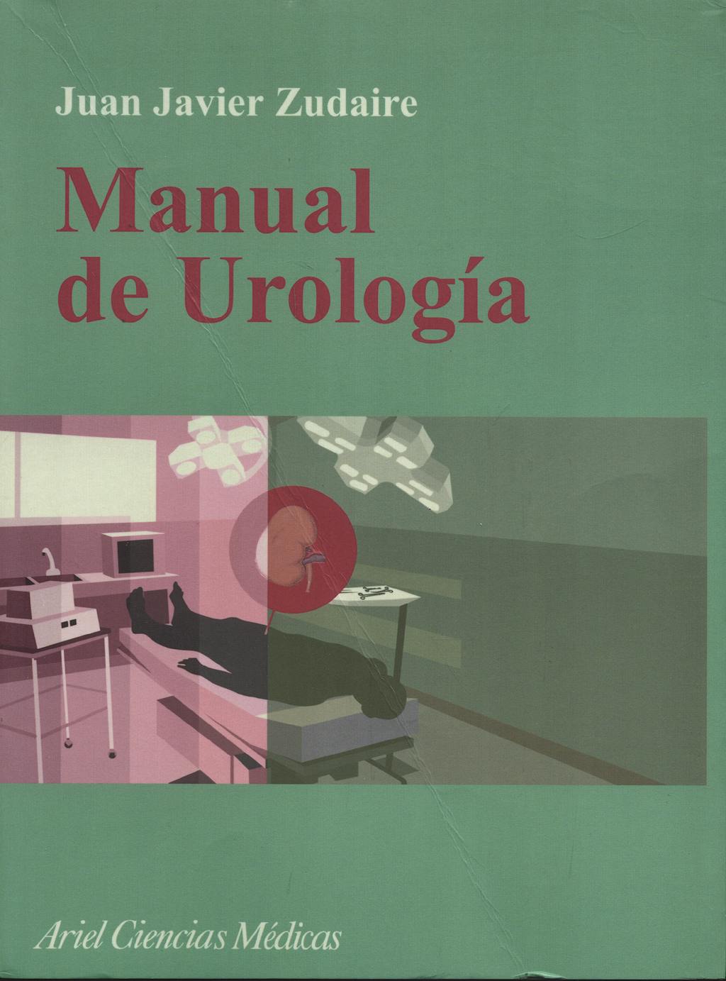 Portada del libro 9788434437067 Manual de Urologia