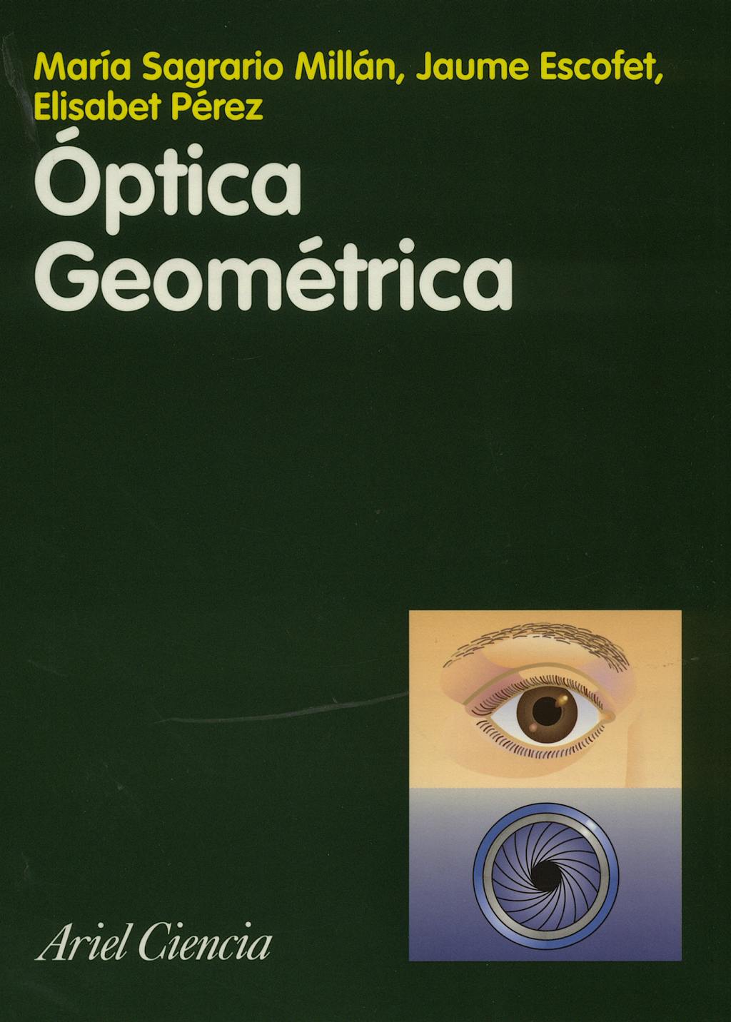 Portada del libro 9788434480643 Optica Geometrica