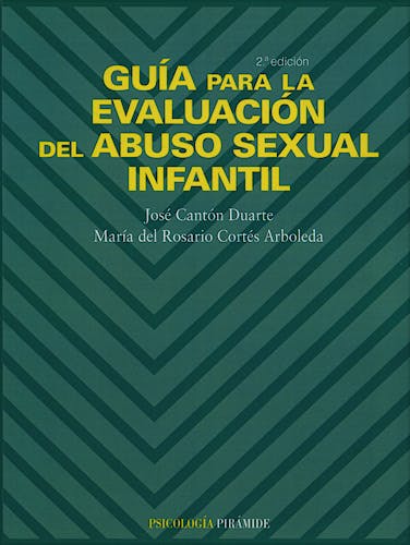 Portada del libro 9788436818383 Guia para la Evaluacion del Abuso Sexual Infantil