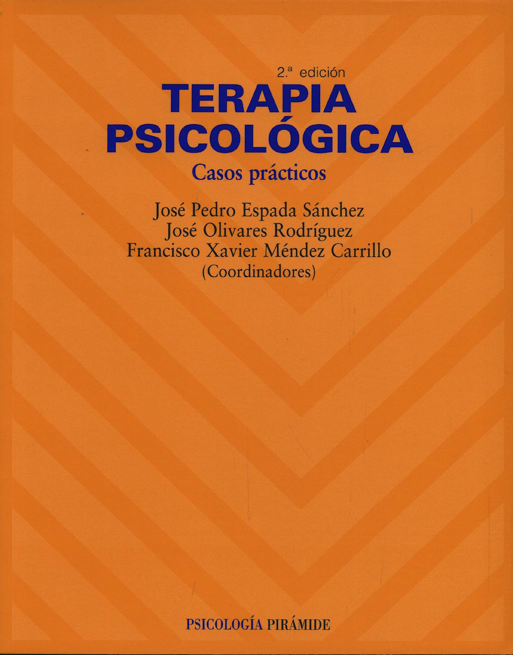 Portada del libro 9788436820850 Terapia Psicologica: Casos Practicos