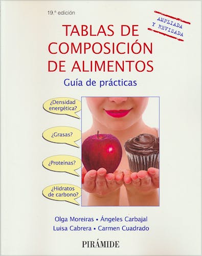 Portada del libro 9788436839470 Tablas de Composición de Alimentos. Guía de Prácticas