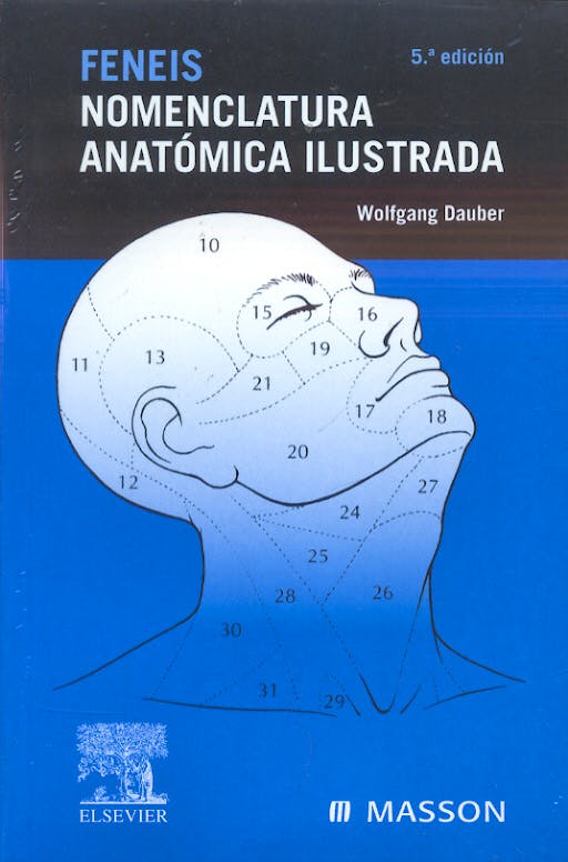 Portada del libro 9788445816424 Feneis Nomenclatura Anatómica Ilustrada