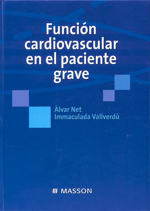 Portada del libro 9788445822685 Funcion Cardiovascular en el Paciente Grave