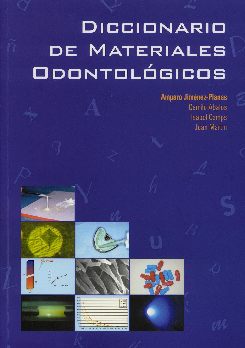 Portada del libro 9788447209521 Diccionario de Materiales Odontologicos
