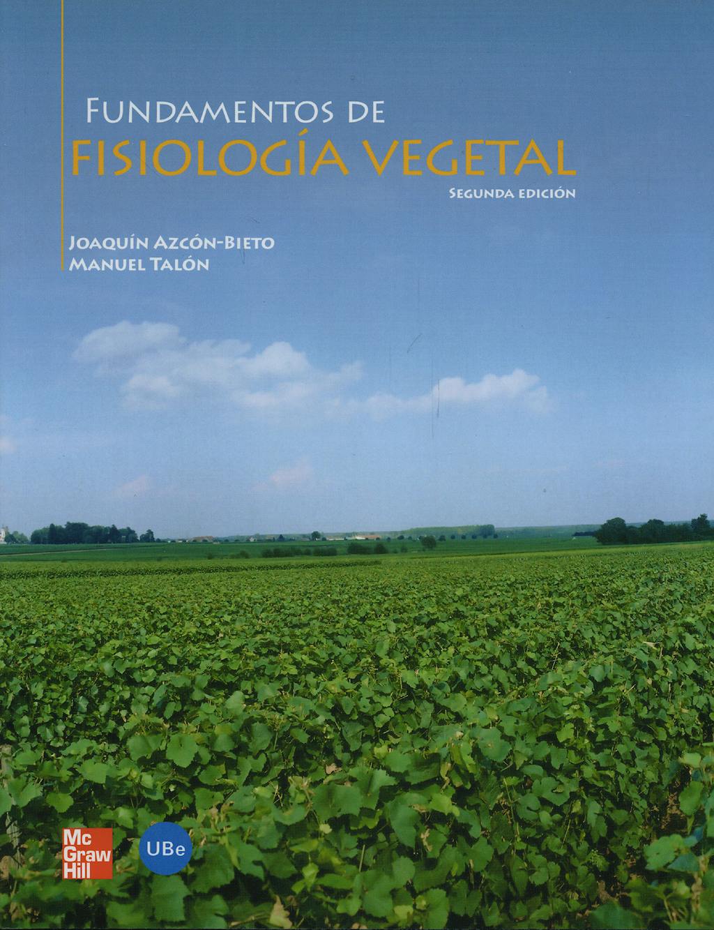 Portada del libro 9788448151683 Fundamentos de Fisiologia Vegetal