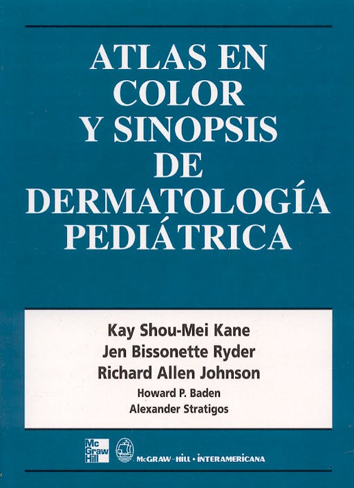 Portada del libro 9788448606480 Atlas en Color y Sinopsis de Dermatologia Pediatrica