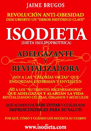 Portada del libro 9788461286232 Isodieta. Dieta Isolipoproteica: Adelgazante y Revitalizadora