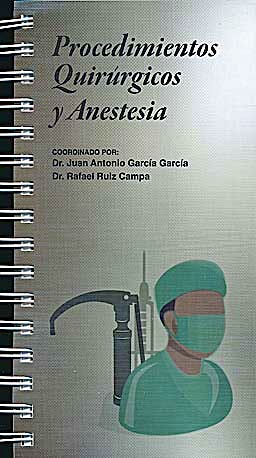 Portada del libro 9788461481729 Procedimientos Quirúrgicos y Anestesia