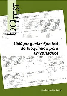 Portada del libro 9788461648061 Bqtest. 1000 Preguntas Tipo Test de Bioquímica para Universitarios