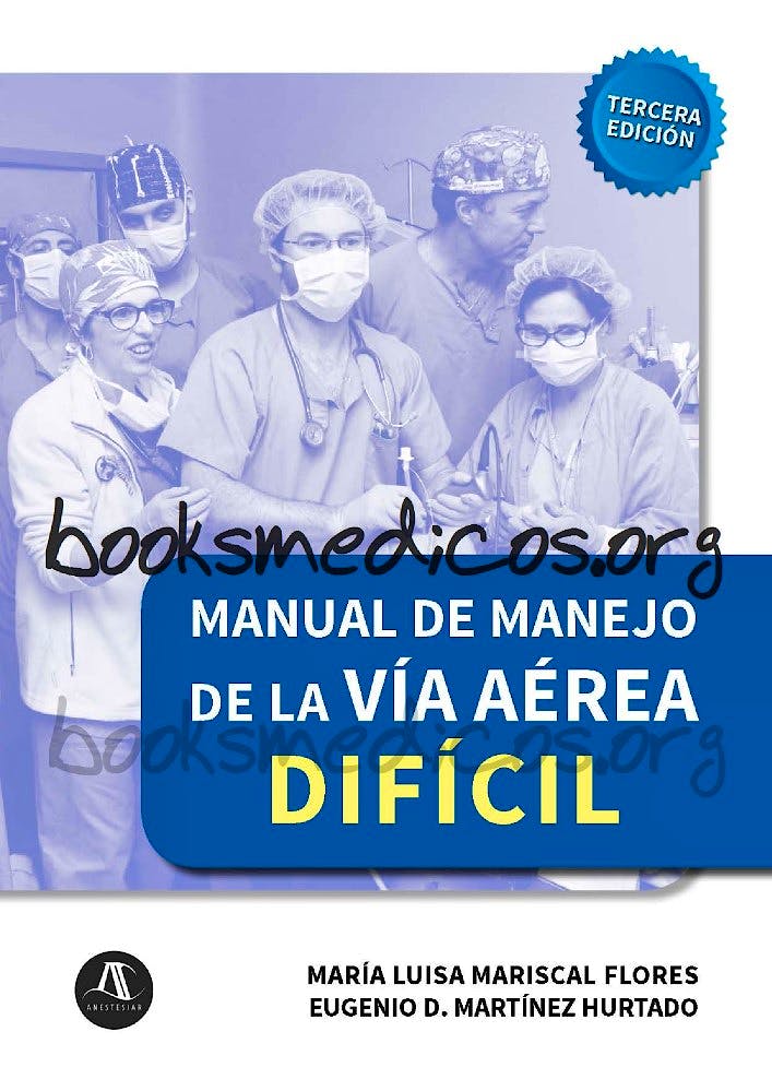 Portada del libro 9788461788842 Manual de Manejo de la Vía Aérea Difícil