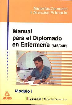 Portada del libro 9788466522663 Manual para el Diplomado en Enfermería Vol 1