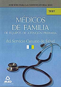 Portada del libro 9788467638561 Medicos de Familia de Equipos de Atencion Primaria del Servicio Canario de Salud. Test