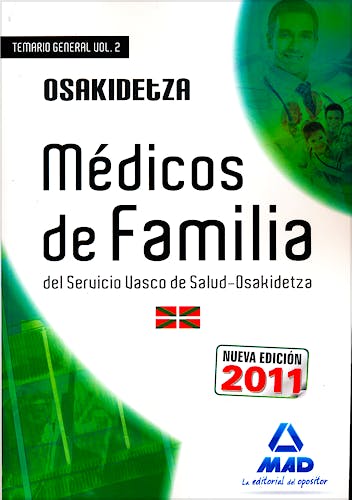 Portada del libro 9788467669794 Medicos de Familia del Servicio Vasco de Salud-Osakidetza. Temario General, Vol. II
