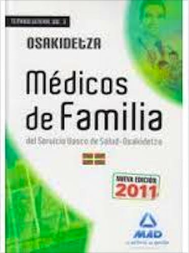 Portada del libro 9788467669800 Medicos de Familia del Servicio Vasco de Salud-Osakidetza. Temario General, Vol. III