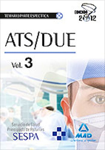 Portada del libro 9788467680782 Ats/due del Servicio de Salud del Principado de Asturias (Sespa). Temario de la Parte Especifica, Vol. 3