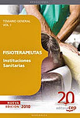 Portada del libro 9788468101507 Fisioterapeutas Instituciones Sanitarias. Temario, Vol. I