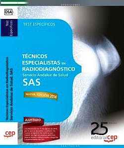 Portada del libro 9788468154459 Tecnicos Especialistas en Radiodiagnostico Servicio Andaluz de Salud (SAS). Test Especificos