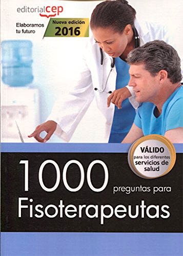 Portada del libro 9788468168074 1000 Preguntas para Fisioterapeutas