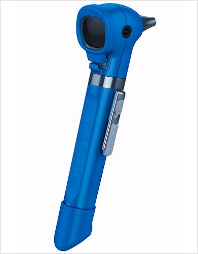 Otoscopio WELCH ALLYN Pocket Plus LED Color Azul sin Estuche