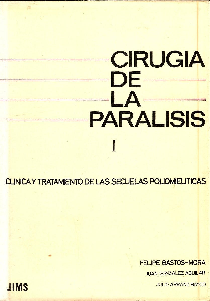 Portada del libro 9788470920301 Cirugia de la Paralisis, 2 Vols.