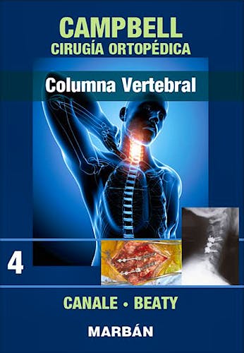 Portada del libro 9788471011015 CAMPBELL Cirugía Ortopédica, Tomo 4: Columna Vertebral