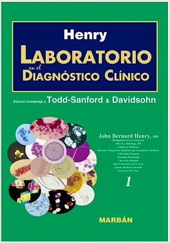 Portada del libro 9788471014641 HENRY Laboratorio en el Diagnóstico Clínico Tomo 1 (Reimpresión 2021)