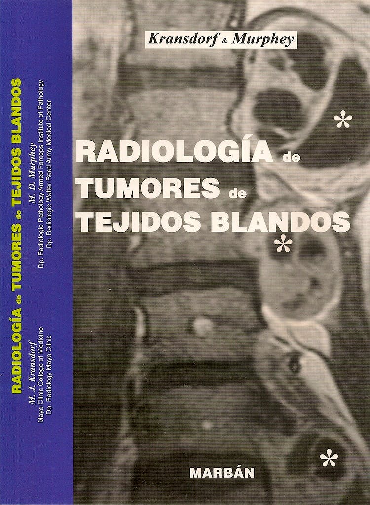 Portada del libro 9788471016959 Radiología de Tumores de Tejidos Blandos