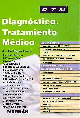 Portada del libro 9788471018212 Diagnóstico y Tratamiento Médico DTM Manual (Tapa Blanda)