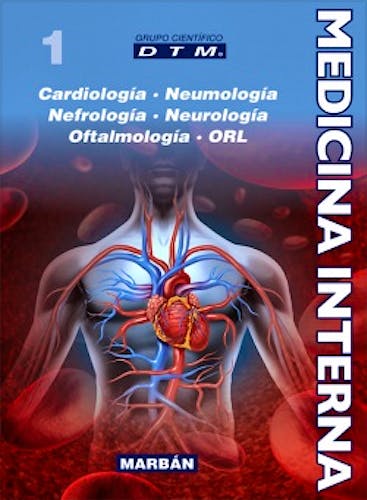Portada del libro 9788471018618 Medicina Interna DTM, Vol. 1: Cardiología, Neumología, Nefrología, Neurología, Oftalmología, ORL (Ed. Premium) (Tapa Dura)