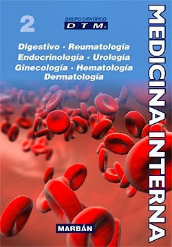 Portada del libro 9788471019882 Medicina Interna DTM, Vol. 2: Digestivo, Reumatología, Endocrinología, Urología, Ginecología, Hematología, Dermatología (Ed. Premium) (Tapa Blanda)