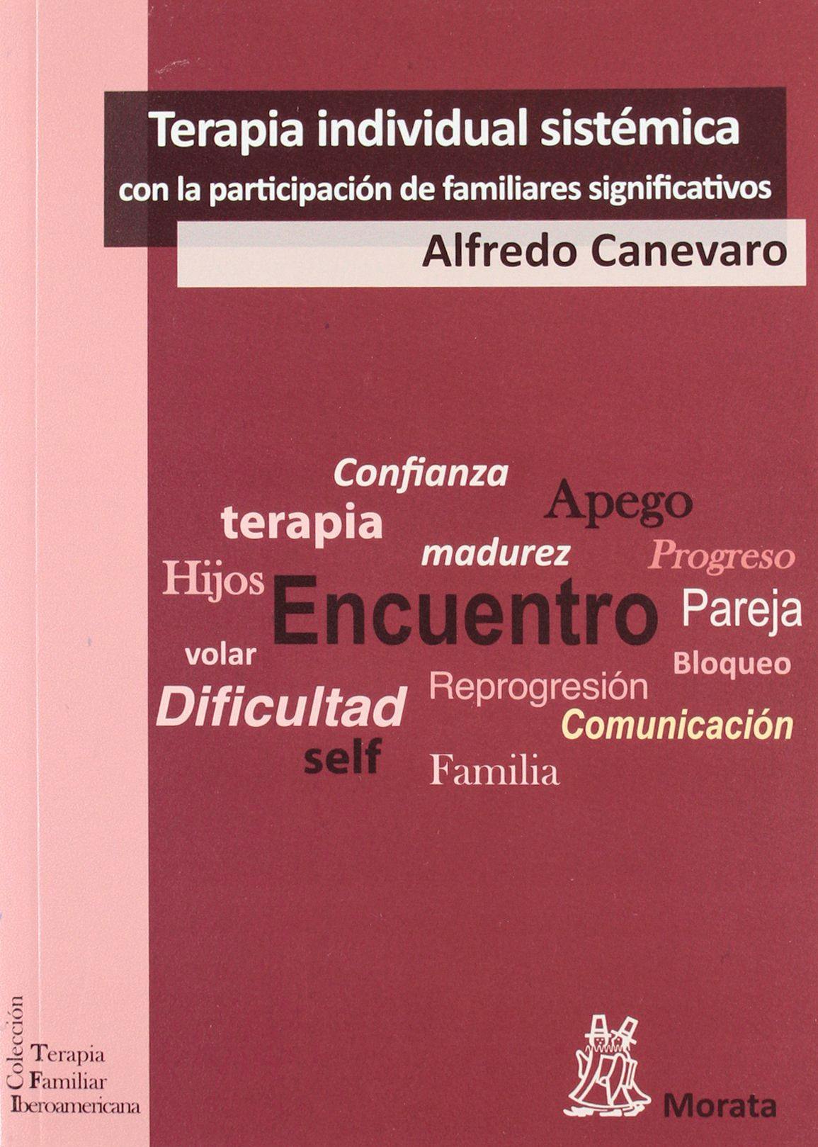 Portada del libro 9788471126733 Terapia Individual Sistemica con la Participacion de los Familiares Significativos