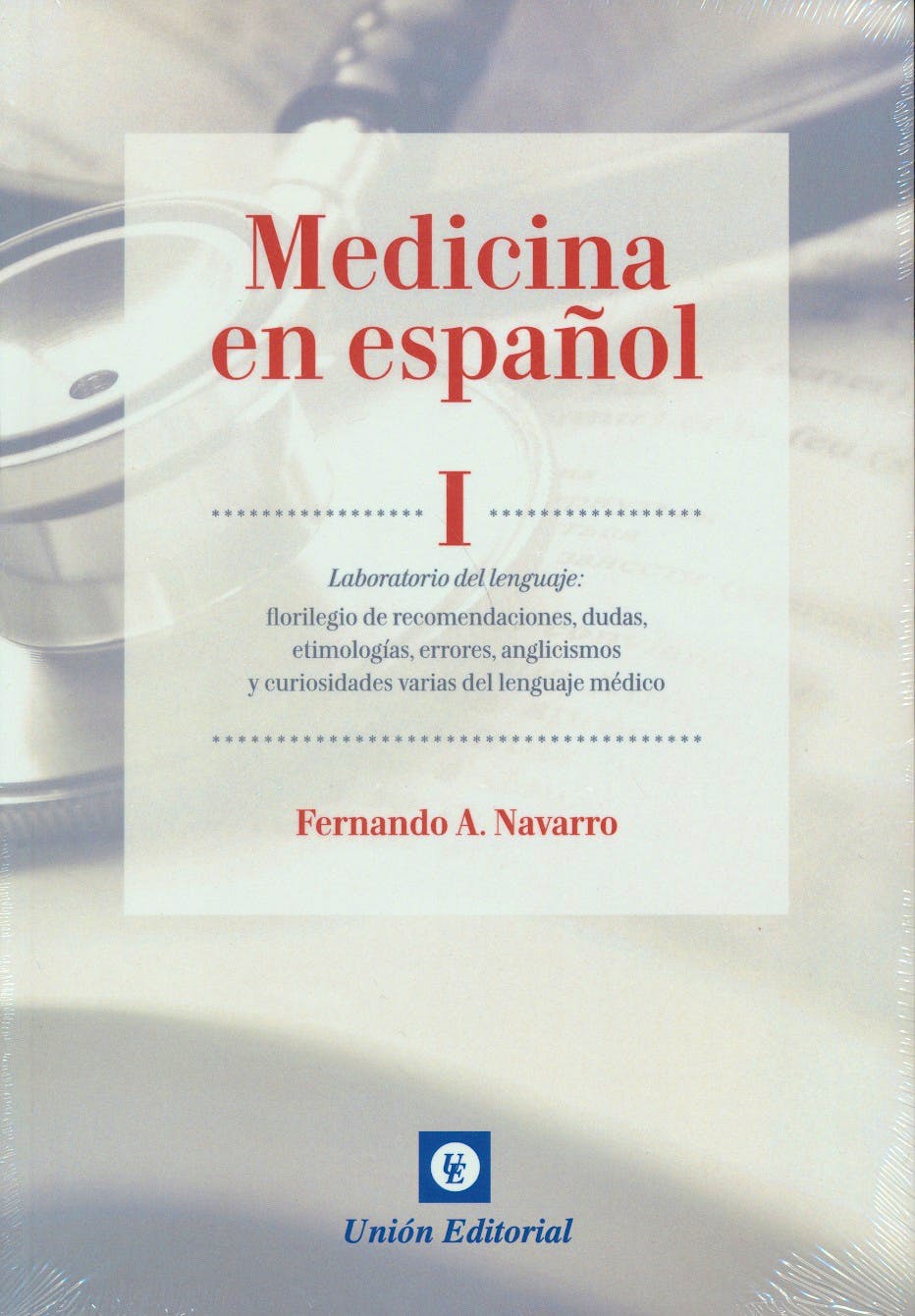 Portada del libro 9788472097056 Medicina en Español I